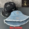 Mũ vành tròn tua rua - Nón bucket nữ thêu nơ xinh, cá tính, thời trang trẻ, 68.000đ 4