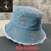 Mũ vành tròn tua rua - Nón bucket nữ thêu nơ xinh, cá tính, thời trang trẻ, 68.000đ 5