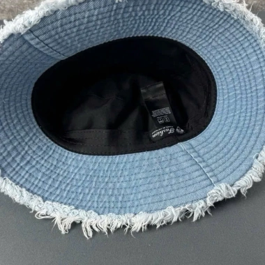 Mũ vành tròn tua rua - Nón bucket nữ thêu nơ xinh, cá tính, thời trang trẻ, 68.000đ