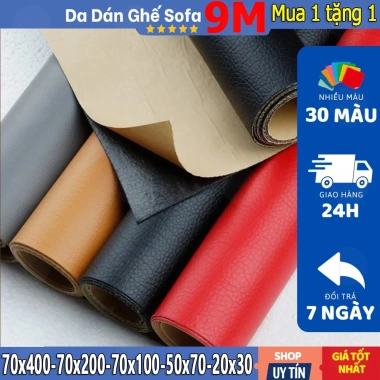 Mua 1 tặng 1 Giảm 60% Sofa da dán ghế 9M 400x70cm PU tự dính, quà miễn phí 2