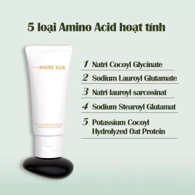 Mua 1 Tặng 1 Sữa rửa mặt HOBEBAR giảm mụn, giảm dầu, làm sạch sâu, trắng sáng cho mọi da - 50ml - Chỉ 74.000đ