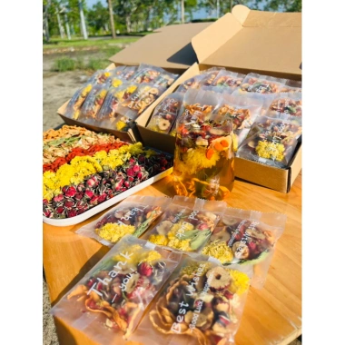 Mua 1 Tặng 1 Trà Dưỡng Nhân Đông Trùng 7 Vị - 2 Hộp 60 Gói + 5 Quà, Trà Cô Út, Trà Tea & Chè 5 Mua 1 Tặng 1 Trà Dưỡng Nhân Đông Trùng 7 Vị - 2 Hộp 60 Gói + 5 Quà, Trà Cô Út, Trà Tea & Chè 5