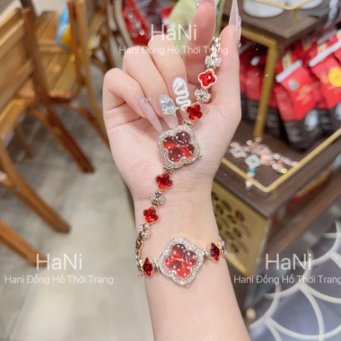 MUA 1 TẶNG 3 Đồng Hồ Nữ Gossie Cỏ Nơ 4 Lá Thiết Kế Nhỏ Gọn Sang Chảnh 149k