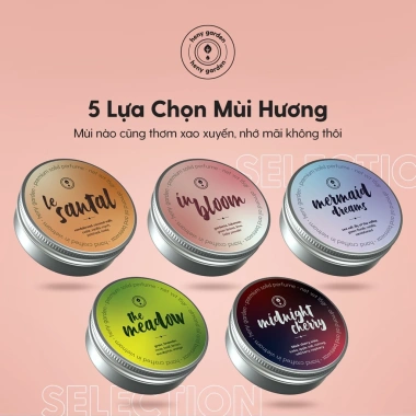 Mua 2 Tặng 1 FULLSIZE Nước Hoa Khô Nữ Sáp Heny Garden 15gr - Tiện Dụng, Nhỏ Gọn, Giá 148.255₫