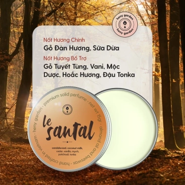 Mua 2 Tặng 1 FULLSIZE Nước Hoa Khô Nữ Sáp Heny Garden 15gr - Tiện Dụng, Nhỏ Gọn, Giá 148.255₫
