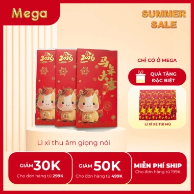Mua 3 Tặng 10 Lì Xì Thu Âm Giọng Nói Xuân 2.026 - Gửi lời chúc yêu thương, chỉ 89.000đ 7 Mua 3 Tặng 10 Lì Xì Thu Âm Giọng Nói Xuân 2.026 - Gửi lời chúc yêu thương, chỉ 89.000đ 7