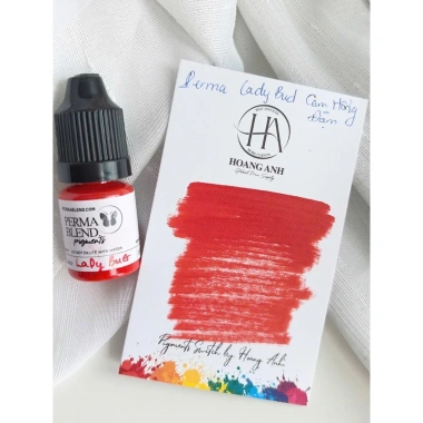Mực PERMA BLEND hữu cơ chính hãng - Mực phun xăm Full màu, bám lâu, an toàn 110k