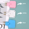 Multi-plug siêu mỏng gập lại 3 trong 1 EU-US 180 xoay, bộ chuyển đổi sạc du lịch 9