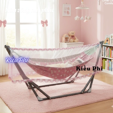 Mùng võng du lịch cắm trại – Màn treo chống muỗi, côn trùng, loại màn lớn, 72.000₫ 3