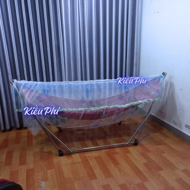 Mùng võng du lịch cắm trại – Màn treo chống muỗi, côn trùng, loại màn lớn, 72.000₫ 8