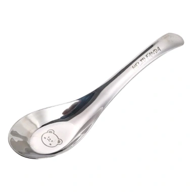 Muỗng ăn dặm inox 304 hình gấu cho bé cao cấp an toàn giá 45.000đ