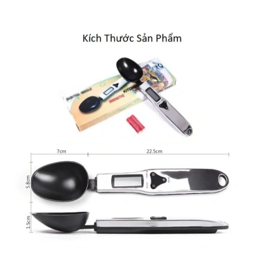 Muỗng đo điện tử cân gram, trộn và cân di động - Giá chỉ 140.000₫, giảm 30% 3 Muỗng đo điện tử cân gram, trộn và cân di động - Giá chỉ 140.000₫, giảm 30% 3