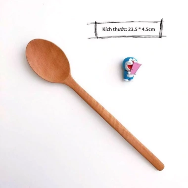 Muỗng gỗ cán dài cao cấp - Lấy mật ong, múc gia vị, cafe Nhật, giá chỉ 8.000₫ 8