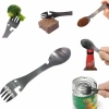 Muỗng Nĩa Đa Năng 5in1 Inox Thìa Dao Mở Nắp Chai Tiện Lợi Giá 23.100₫ 4