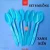 Muỗng Nĩa Dao Nhựa 6 Màu Phụ Kiện Tiệc Sinh Nhật Ăn Bánh Kem Giá Chỉ 8.550₫ 10