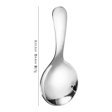 Muỗng Nĩa Inox 304 Đầu Tròn Tay Cầm Ngắn Hình Vỏ Sò Dễ Thương Cho Bé Giá 20.790₫ 10