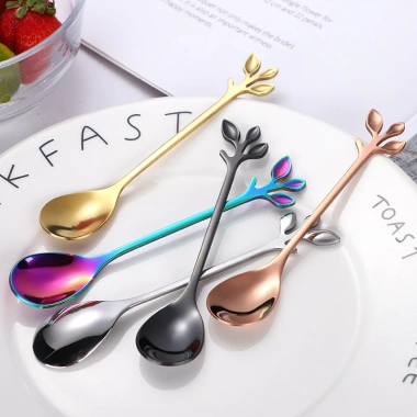 Muỗng và Nĩa Ăn Trái Thép Không Gỉ Thiết Kế Độc Đáo - Chỉ 12.705 VND