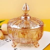 Mứt 3 Chân Size To - Hũ Thủy Tinh 12cm Nguyên Nhân, Thố 3 Chân Hot Trend 2.025 Giá 33.000đ