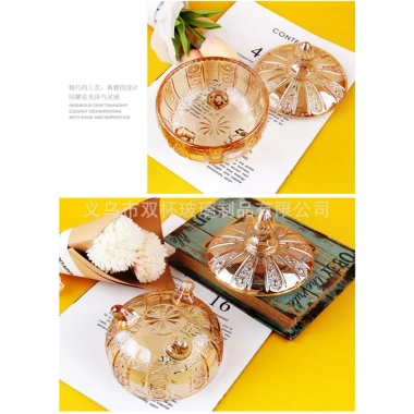 Mứt 3 Chân Size To - Hũ Thủy Tinh 12cm Nguyên Nhân, Thố 3 Chân Hot Trend 2.025 Giá 33.000đ 6