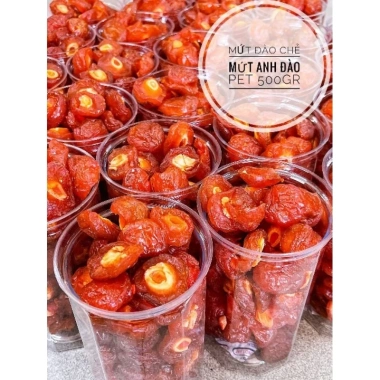 Mứt anh đào 1kg - Chua ngọt xí muội ô mai, đào chẻ trái, giảm giá 95.000đ 3