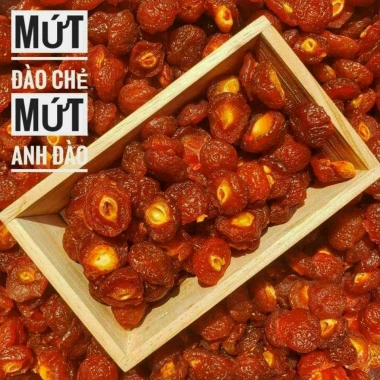 Mứt anh đào 1kg - Chua ngọt xí muội ô mai, đào chẻ trái, giảm giá 95.000đ 4