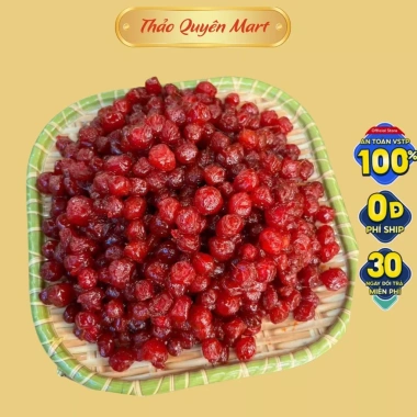 Mứt Chùm Ruột Sơ Ri Trái To Rim 1KG - Date Ngon Giá 105.000 Siêu Tiết Kiệm 3
