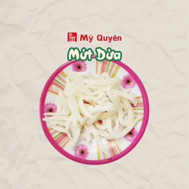 Mứt Dừa Non ít đường, mềm dẻo thơm ngon, không chất bảo quản, dạng sợi màu tự nhiên - 78.000đ 10 Mứt Dừa Non ít đường, mềm dẻo thơm ngon, không chất bảo quản, dạng sợi màu tự nhiên - 78.000đ 10