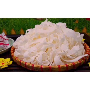 Mứt dừa sợi vị sữa 500gr – Ít ngọt, thơm ngon, dừa non, ăn vặt lễ Tết, quà tặng – 48.000₫