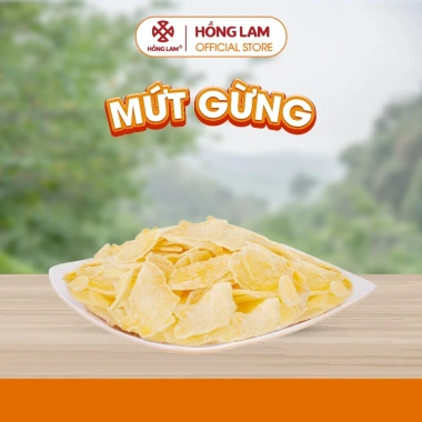 Mứt gừng Hồng Lam vị ngọt cay dịu, túi và hộp, giảm giá 55.000 đồng 2 Mứt gừng Hồng Lam vị ngọt cay dịu, túi và hộp, giảm giá 55.000 đồng 2