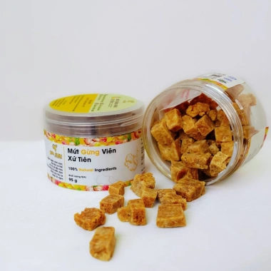 Mứt Gừng Viên 300g QNA Farm Ngừa Viêm Họng Say Tàu Xe OCOP 3 Sao 38.999₫ 6