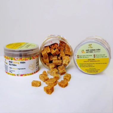 Mứt Gừng Viên 300g QNA Farm Ngừa Viêm Họng Say Tàu Xe OCOP 3 Sao 38.999₫ 7