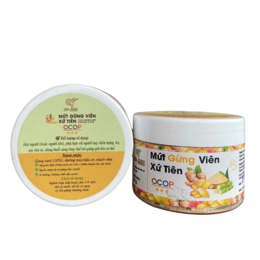 Mứt Gừng Viên Xứ Tiên – Kẹo Ngậm Gừng Giảm Ho, Tăng Đề Kháng, Chống Say Xe – Chỉ 39.000đ 4