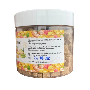 Mứt Gừng Viên Xứ Tiên – Kẹo Ngậm Gừng Giảm Ho, Tăng Đề Kháng, Chống Say Xe – Chỉ 39.000đ 6