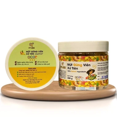 Mứt Gừng Viên Xứ Tiên – Kẹo Ngậm Gừng Giảm Ho, Tăng Đề Kháng, Chống Say Xe – Chỉ 39.000đ 10