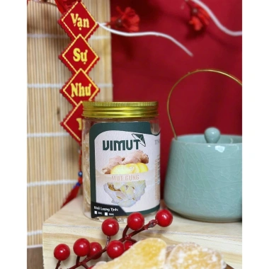 Mứt Gừng Vimut ít đường - Mứt Tết ngon, giảm 17% chỉ 64.020 VND