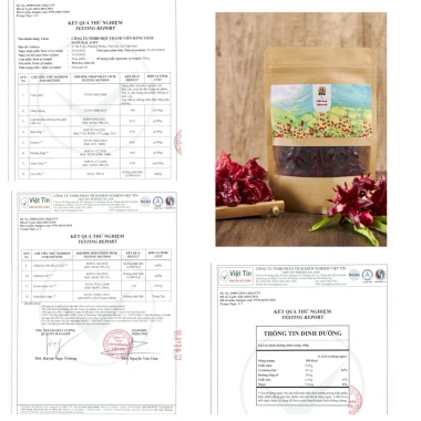 Mứt hoa atiso đỏ Băng Châu Natural Gift – ít ngọt, siêu giòn, hàng Việt, 80.000₫ 5