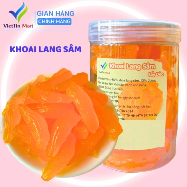 Mứt Khoai Lang Sâm Sấy Dẻo Viettin Mart 500g - Giá chỉ 70.000đ, giảm mạnh