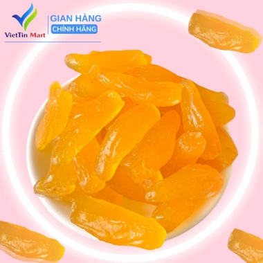 Mứt Khoai Lang Sâm Sấy Dẻo Viettin Mart 500g - Giá chỉ 70.000đ, giảm mạnh 4 Mứt Khoai Lang Sâm Sấy Dẻo Viettin Mart 500g - Giá chỉ 70.000đ, giảm mạnh 4