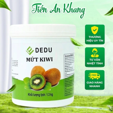 Mứt Kiwi DeDu 1,2kg - Trái Cây Tươi, Thơm Ngon, Dùng Pha Đồ Uống, Giá 139.000₫ 2
