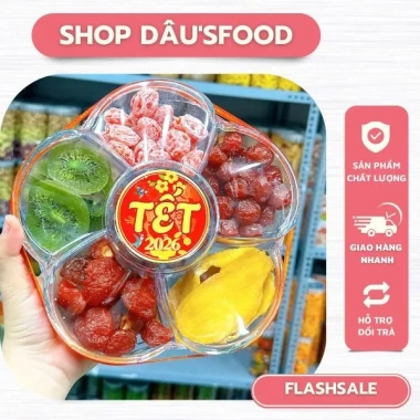 Mứt Lục Vị Hộp Bông Mai 800g - SET Tết Ất Tỵ 2.025 Giá ưu đãi 161.700đ
