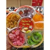 Mứt lục vị trái cây sấy dẻo 250gr - Set 6 loại kiwi, xoài, táo, nho, hồng đào, chà là, giảm giá 58k