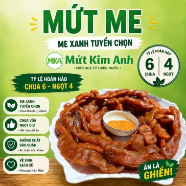 Mứt me chua 6-4 nhà làm không hạt 250g-500g-1kg - Giá chỉ 85.000đ Giảm giá