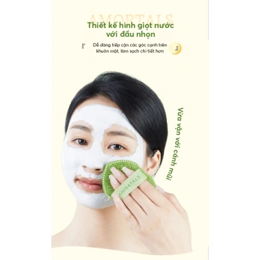 Mút Rửa Mặt Amortals Dạng Giọt Nước - Làm Sạch Da Sâu, Giá Ưu Đãi 29.000₫ 6