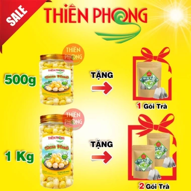 Mứt Sen Huế Thiên Phong 250-1Kg - Vị Ngọt Thanh, Bùi Béo, Thơm Lừng, Hộp Quà Cao Cấp - 95.000₫ 2