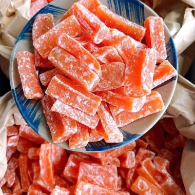 Mứt Tết ngũ sắc 250gr - Ngũ vị năng, sen, bí, cà rốt, khoai lang, gừng, dừa - Ngọt lành, lộc đến cả năm, chỉ 63.750₫ 7