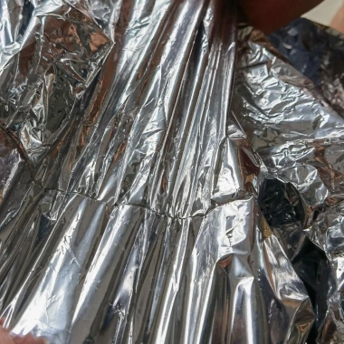 Muvako Áo mưa poncho khẩn cấp phản quang giữ nhiệt, chống gió, đa năng sinh tồn du lịch - Giá ưu đãi 51.732đ 6