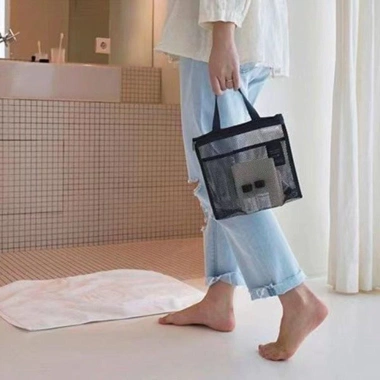 Muvako Túi Lưới Treo Dây Kéo Siêu Nhẹ, Nhỏ Gọn, Khô Nhanh Đựng Vệ Sinh Cá Nhân 5