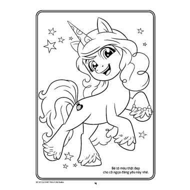 My Little Pony – Sách Tô Màu Vui Chơi, Trải Nghiệm Sáng Tạo, Giá Ưu Đãi 36.000đ