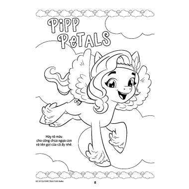 My Little Pony – Sách Tô Màu Vui Chơi, Trải Nghiệm Sáng Tạo, Giá Ưu Đãi 36.000đ