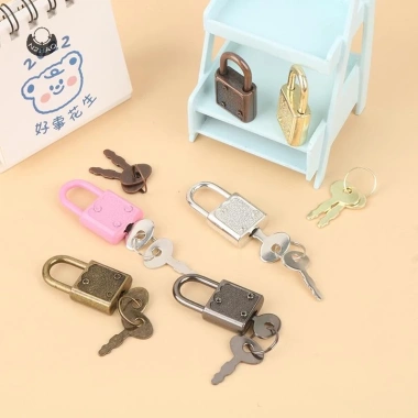 N2HAO 1 Bộ Ổ Khóa Hình Chữ Nhật Khóa Phần Cứng Cho Hành Lý Du Lịch Cưới Hộp Trang Sức Nhật Ký Sách Vali - Giá Ưu Đãi 42.460₫